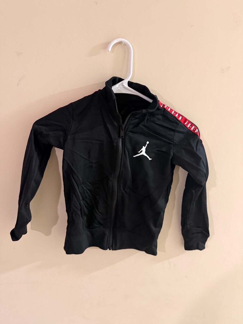 Jordan Toddler Boys Jumpman Logo Taped Sleeve Full-Zip Tricot Track Jacket